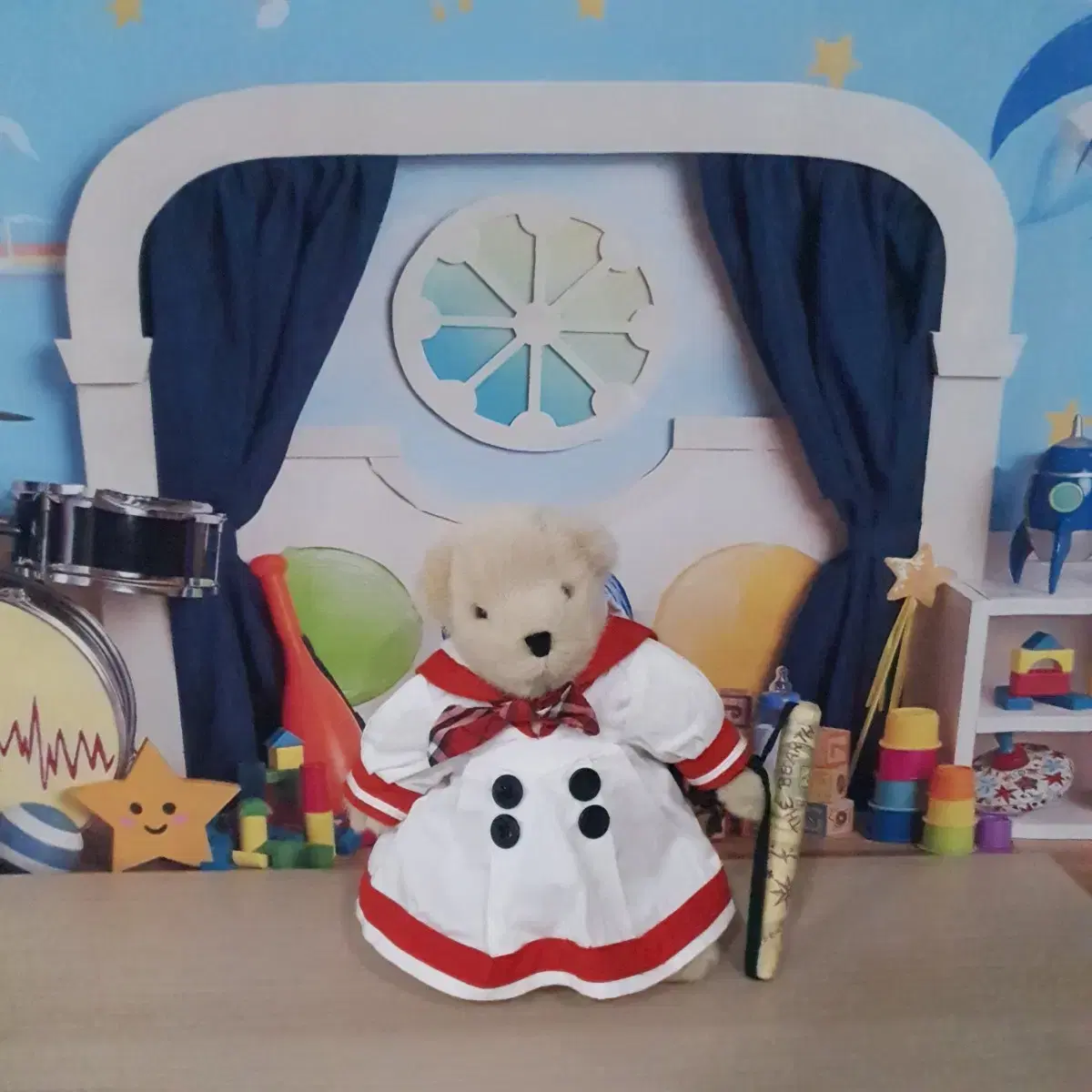 항해사 머피베어 곰인형 muffy bear