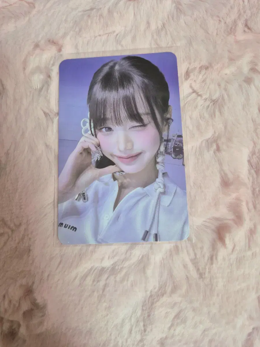 ive wonyoung music korea photocard