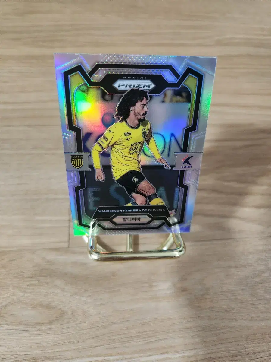 24Panini K-League Valdivia(Jeonnam Dragons) Prism Silver~~~.