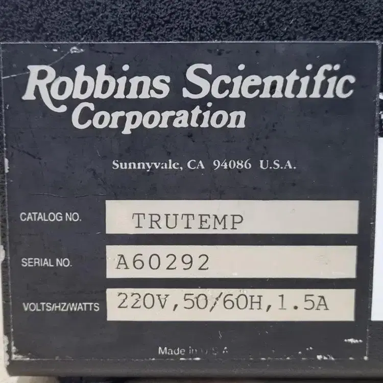 Robbins Scientific TruTemp DNA마이크로히팅시스템