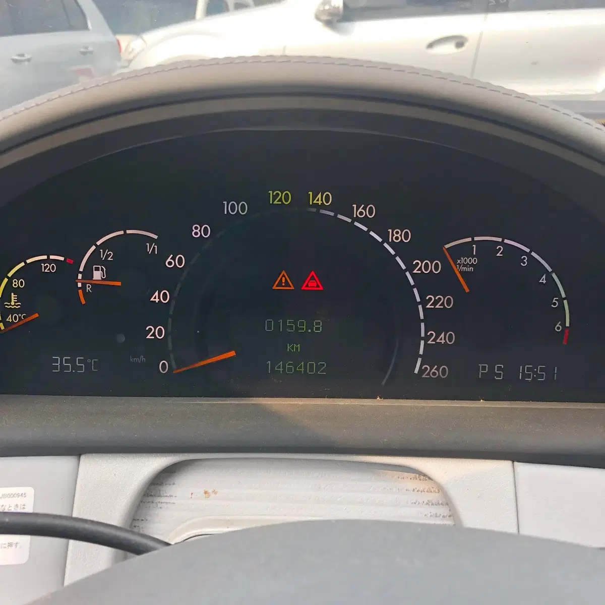 벤츠 CL600 C215 2001년식 전기형 020694 분해 판매합니다