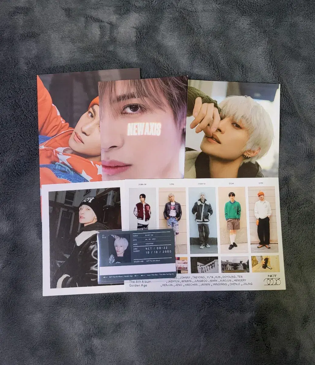 NCT Wealth yangyang photocard postcard pola sticker bulk Golden E.J. Universe