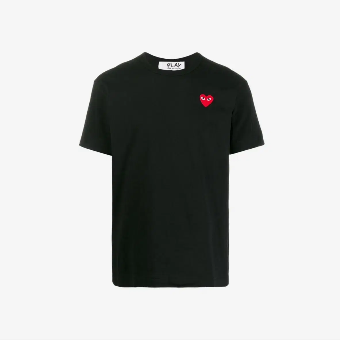 Play Comme des Garçons Red Heart T-Shirt Black