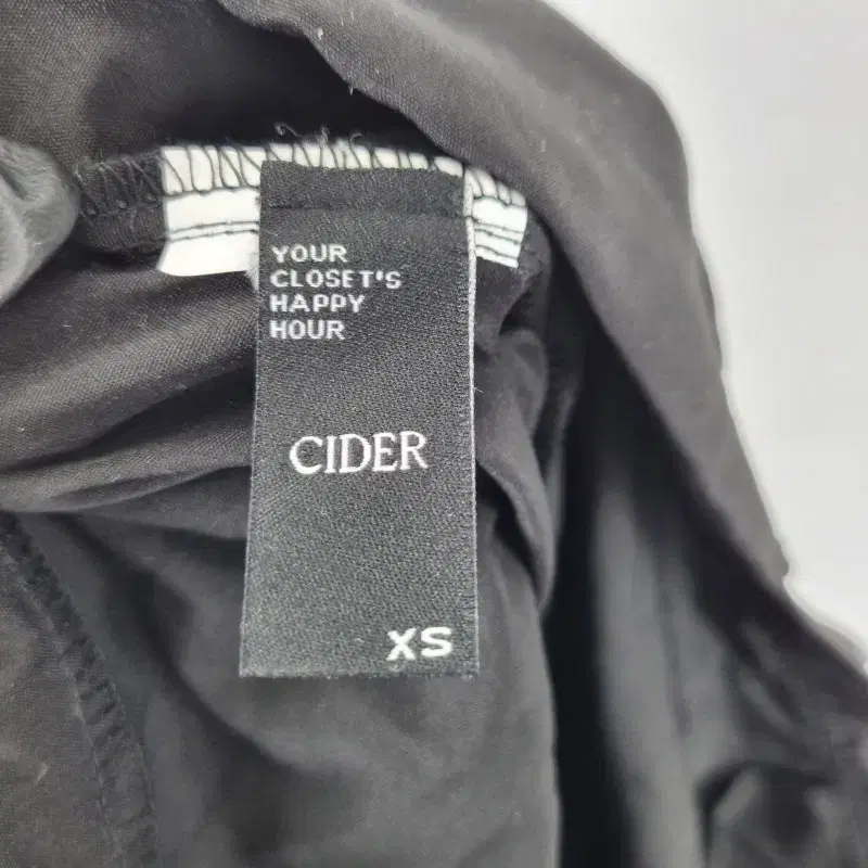 E4387 CIDER 남XS 블랙 허리끈 카고 팬츠 새상품/더크