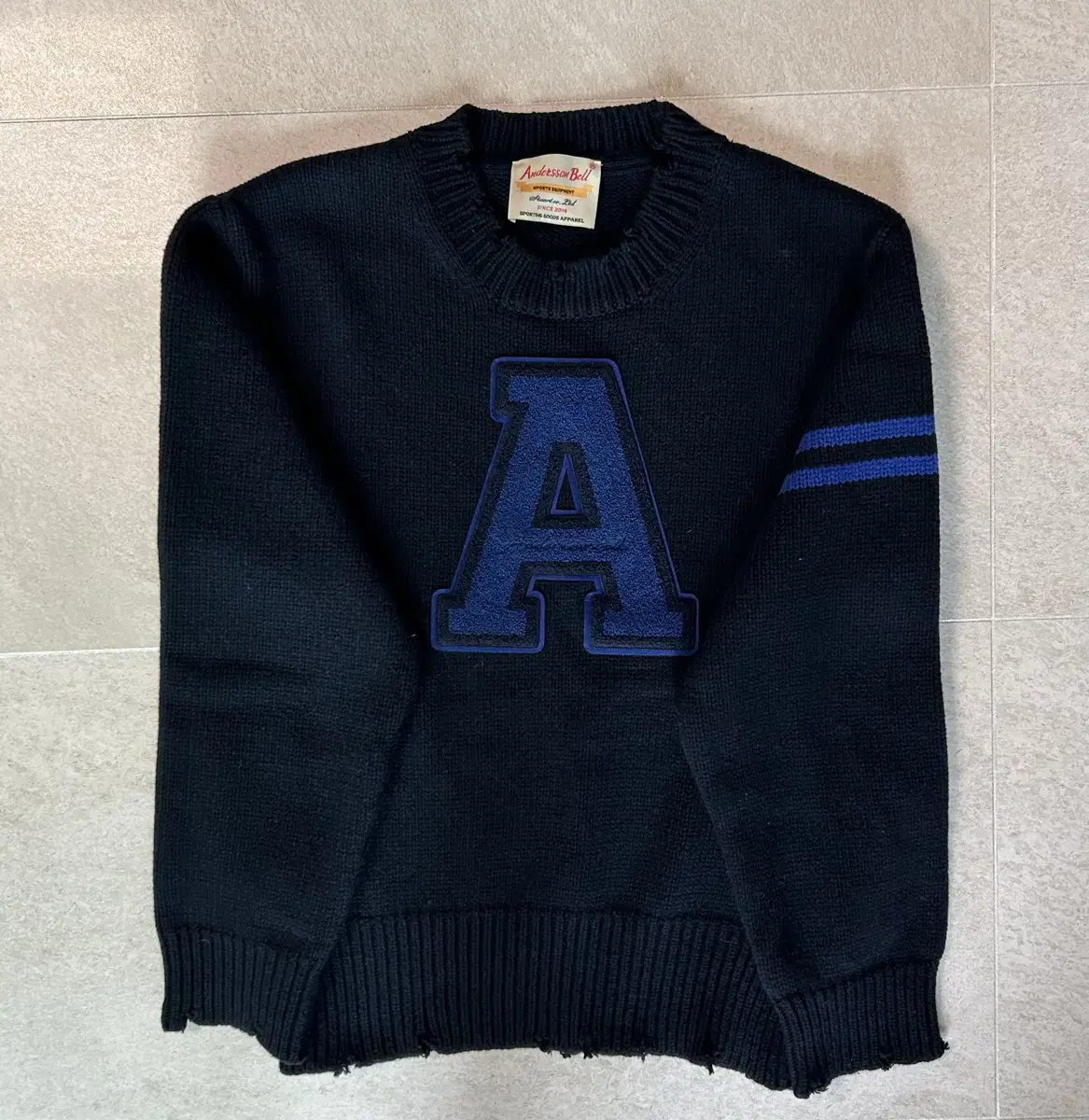 [XL] Anderson Belle Varsity Logo Knit