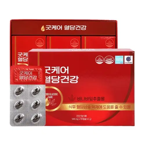 굿케어 혈당건강 500mg x 90캡슐