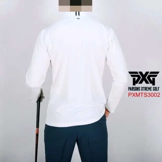 PXG 골프 남성 긴팔 카라티