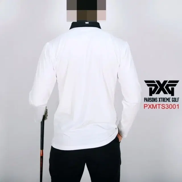 PXG 골프 남성 긴팔 카라티