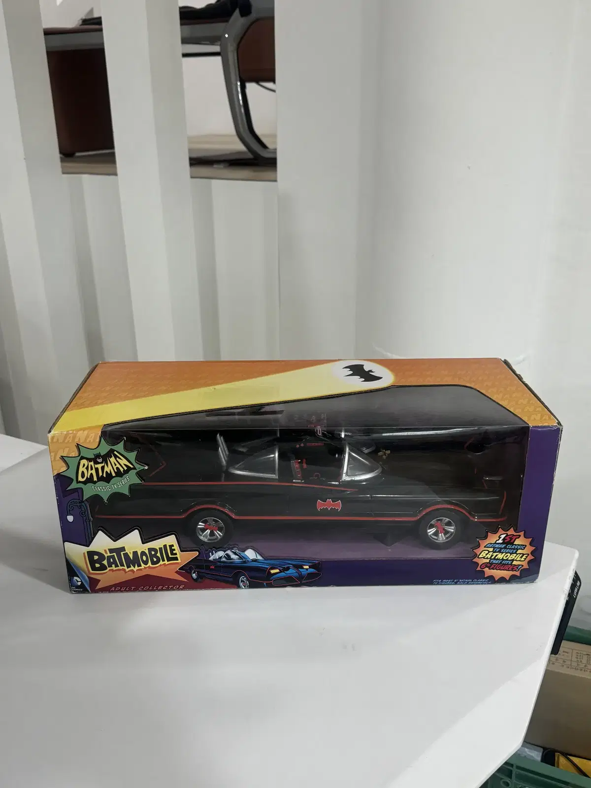 [MATTEL] Batmobile Figures Batman & Robin