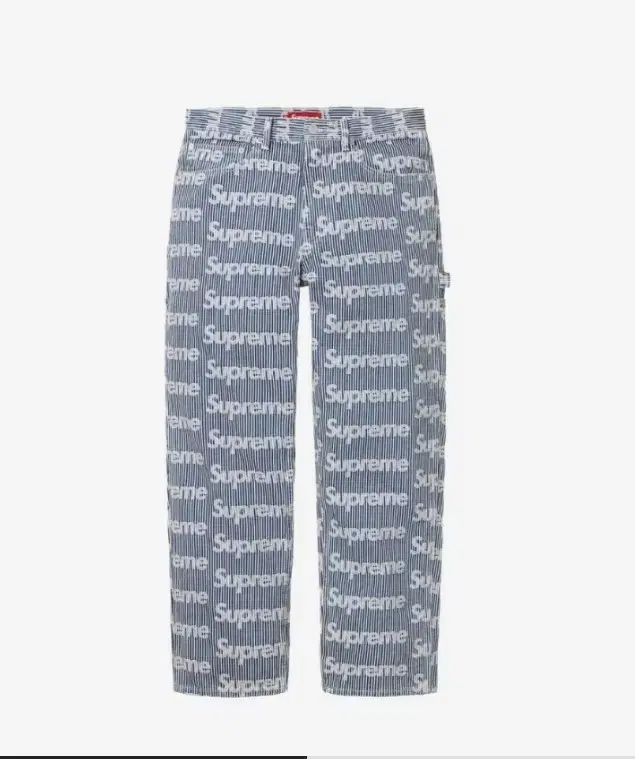 Supreme Denim Painter Pants Striped 36