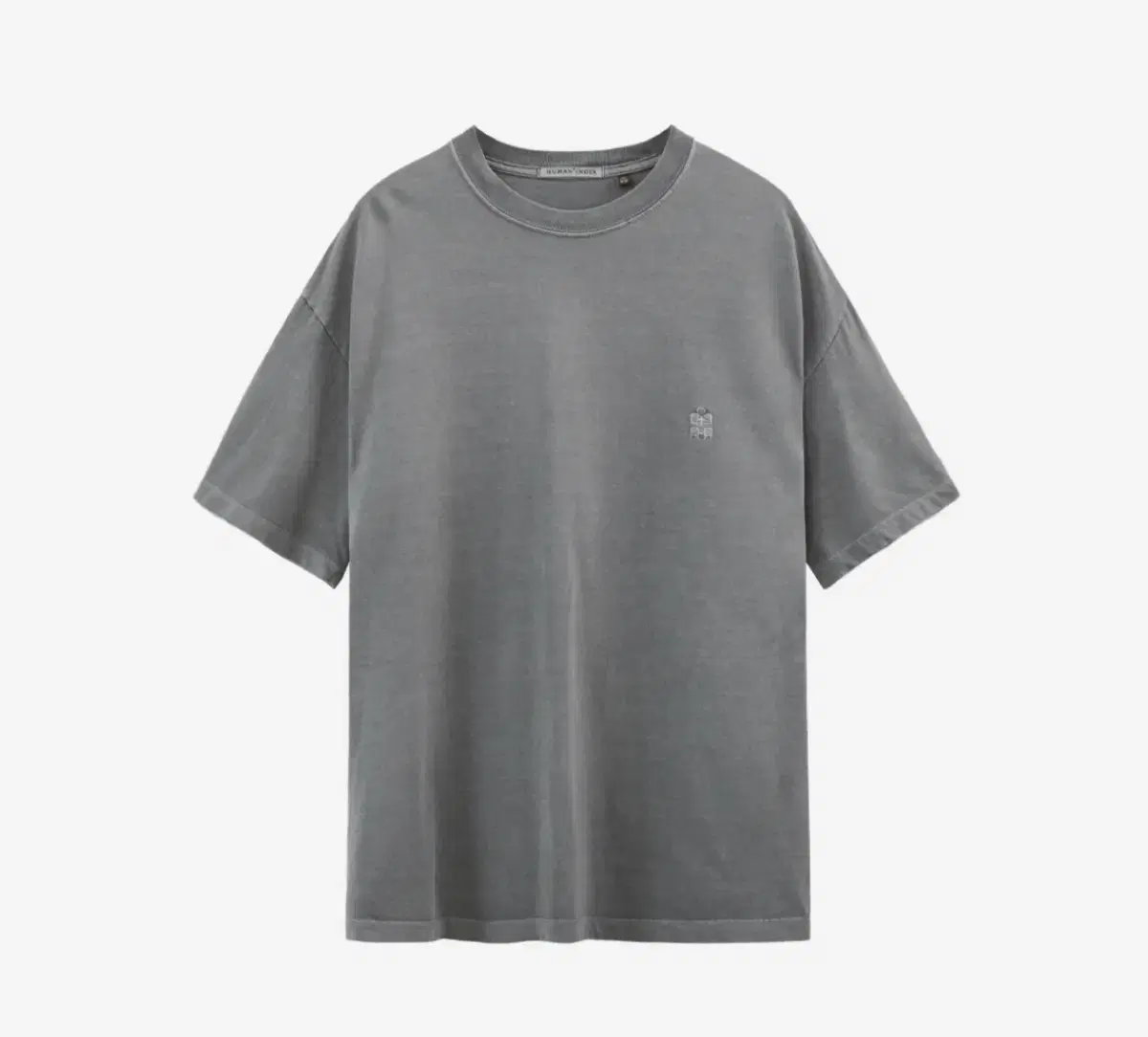 [3] HumanIndex 1/2 T-shirt Dyed Gray