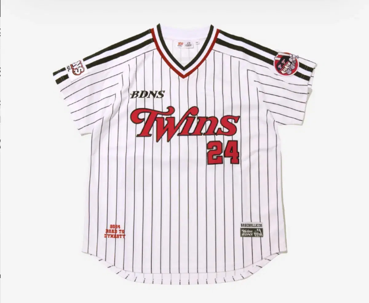 BDNS x LG TWINS 빠더너스 트윈스 클래식 로고 스트라이프 져지