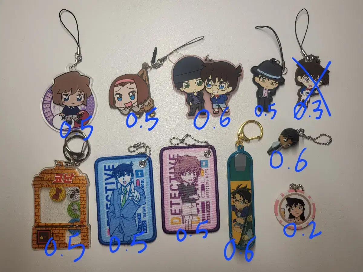 Detective Conan keyring keyring Sonoko Akai Haibara