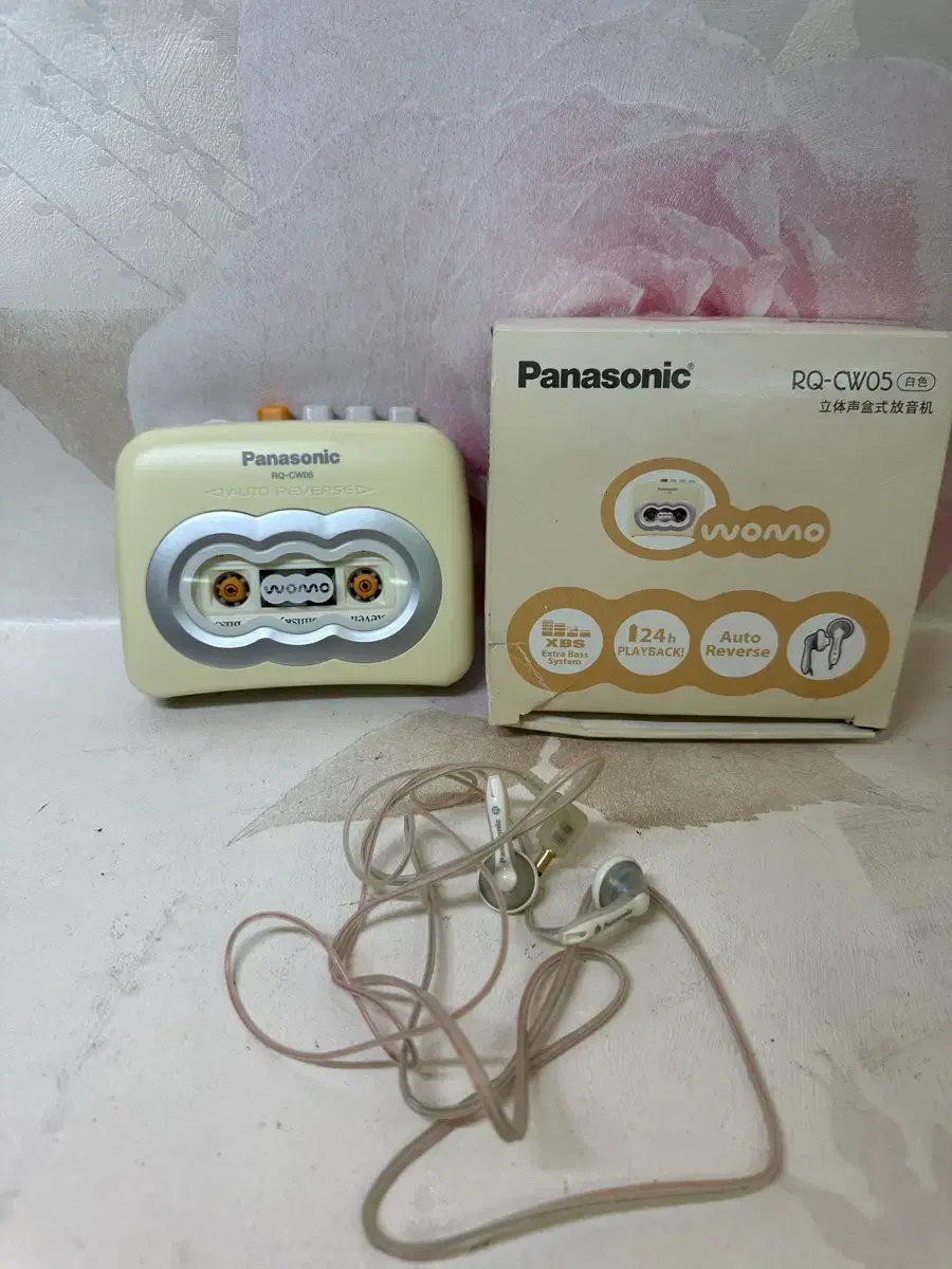 Panasonic minicassette RQ-CW05 in excellent condition,