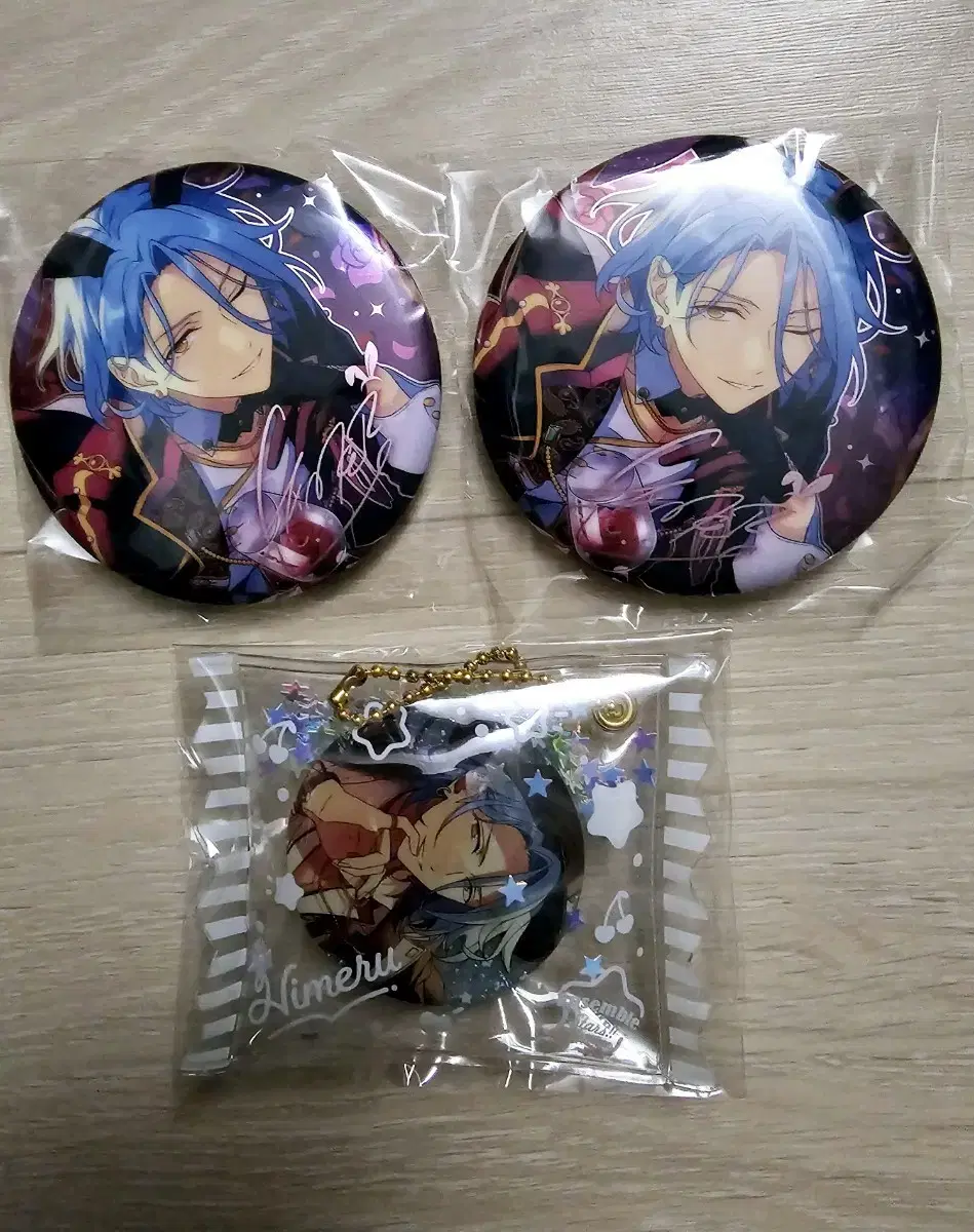 Angsta Ensemble Stars HIMERU Blooming Badge Zhongstar Candy Charms set for sale