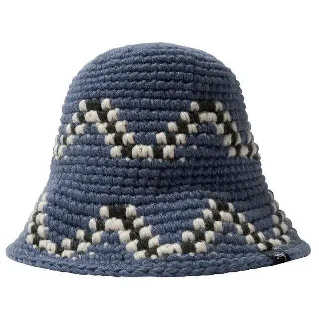 스투시 기자 니트 버킷햇 블루 STUSSY Giza Knit Bucket