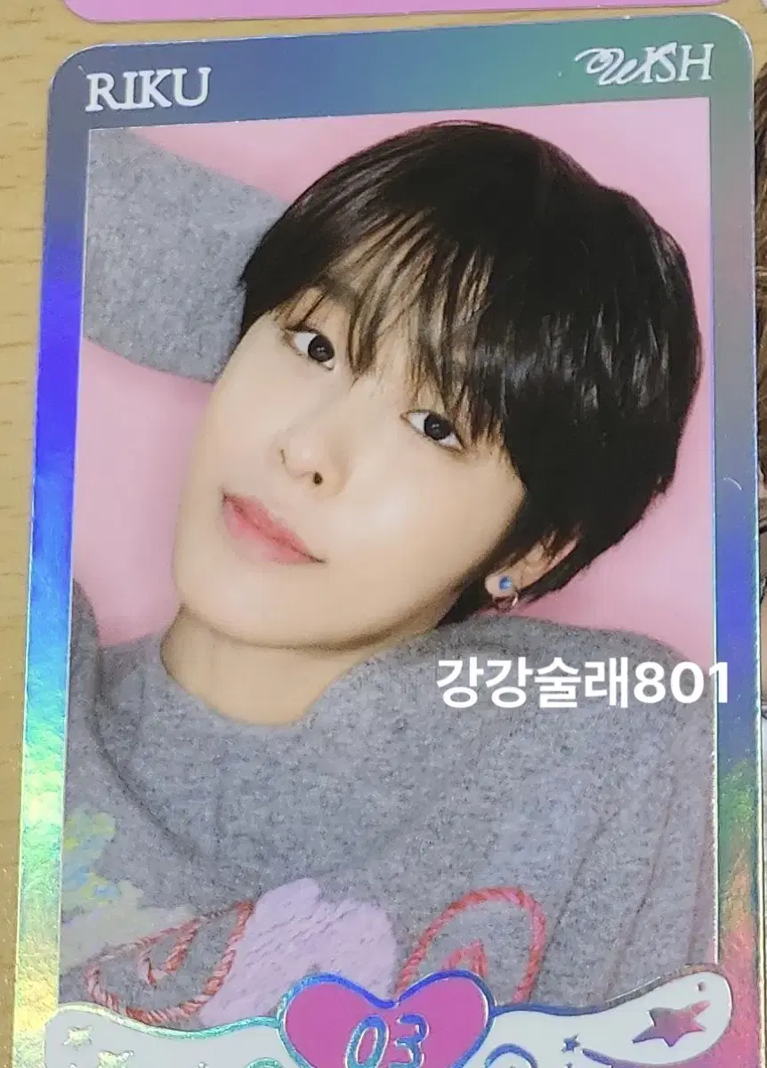 NCT Wish Steady pop up tc riku special Photocard