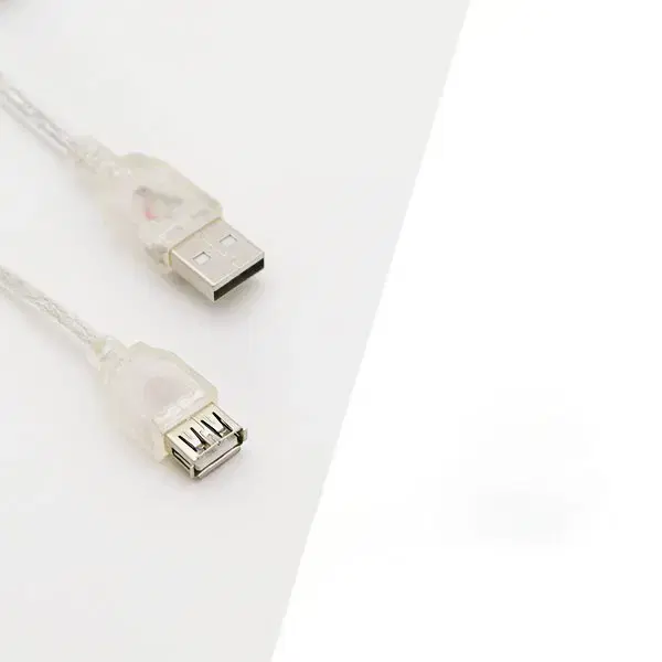 5m 장거리 USB2.0 연장 케이블 화이트