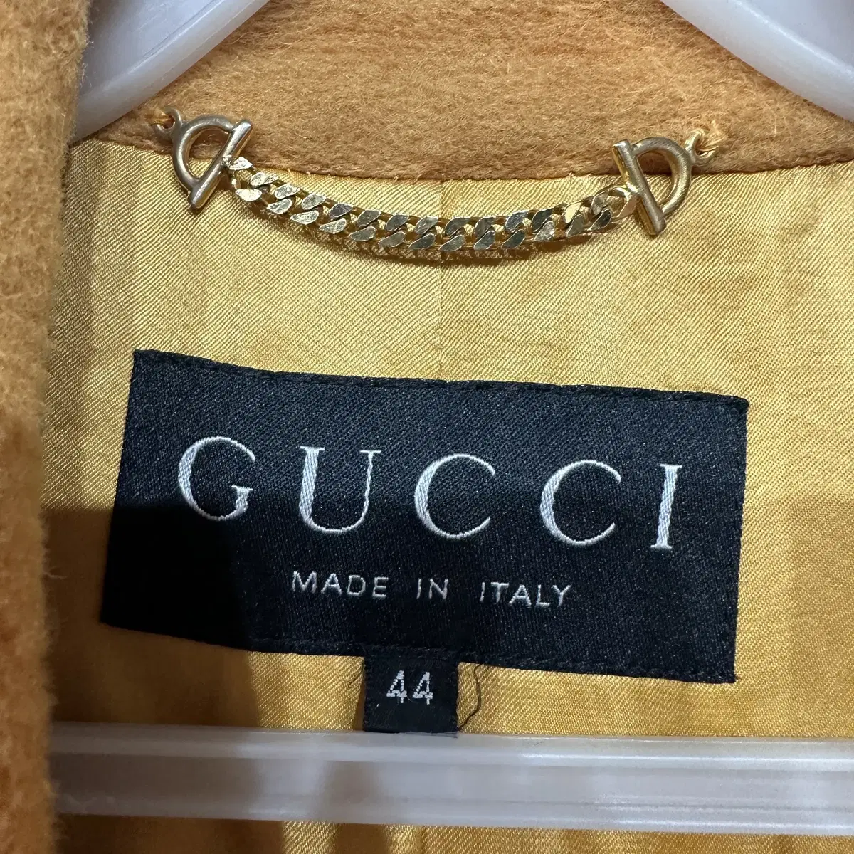 GUCCI 구찌 알파카울 롱코트