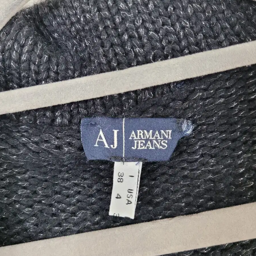 알마니 익스체인지 ARMANI EXCHANGE 롱 니트 가디건 S