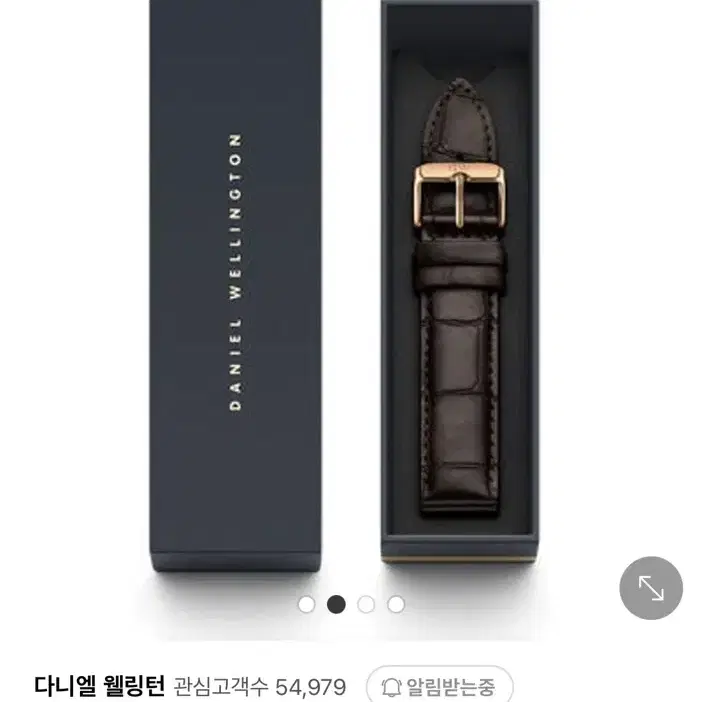 다니엘웰링턴 가죽 밴드 20mm