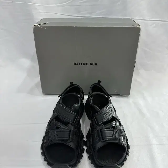 [41] Balenciaga 발렌시아가 남성 트랙 스니커즈 샌들 블랙