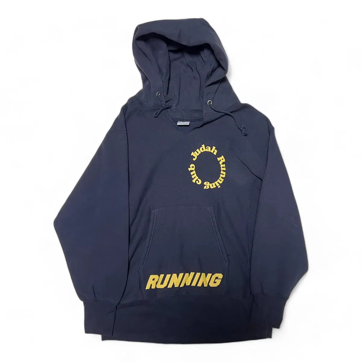 CHAMPION Reverse Weave Jordan Running Navy Hoodie (L)