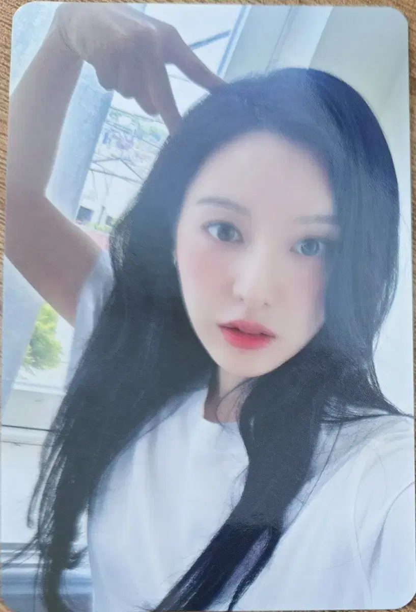 Kim Jiwon fanmeeting photocard