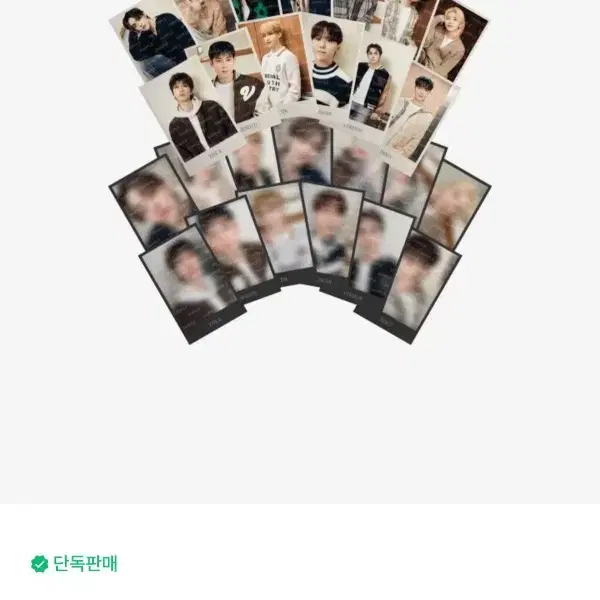 세븐틴 2024캐랜 instant photo card