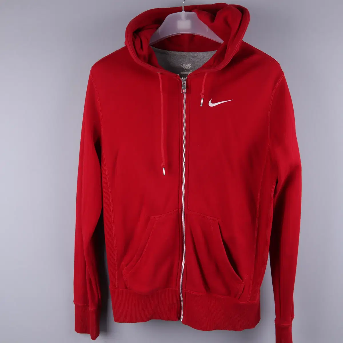 Nike Squad French Terry Hoodie Zip Up Red (S)