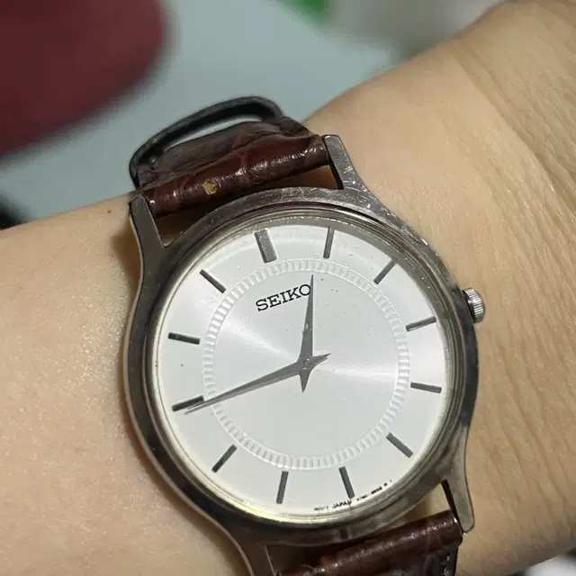 SEIKO 세이코 남성용 시계(배터리교체완료)