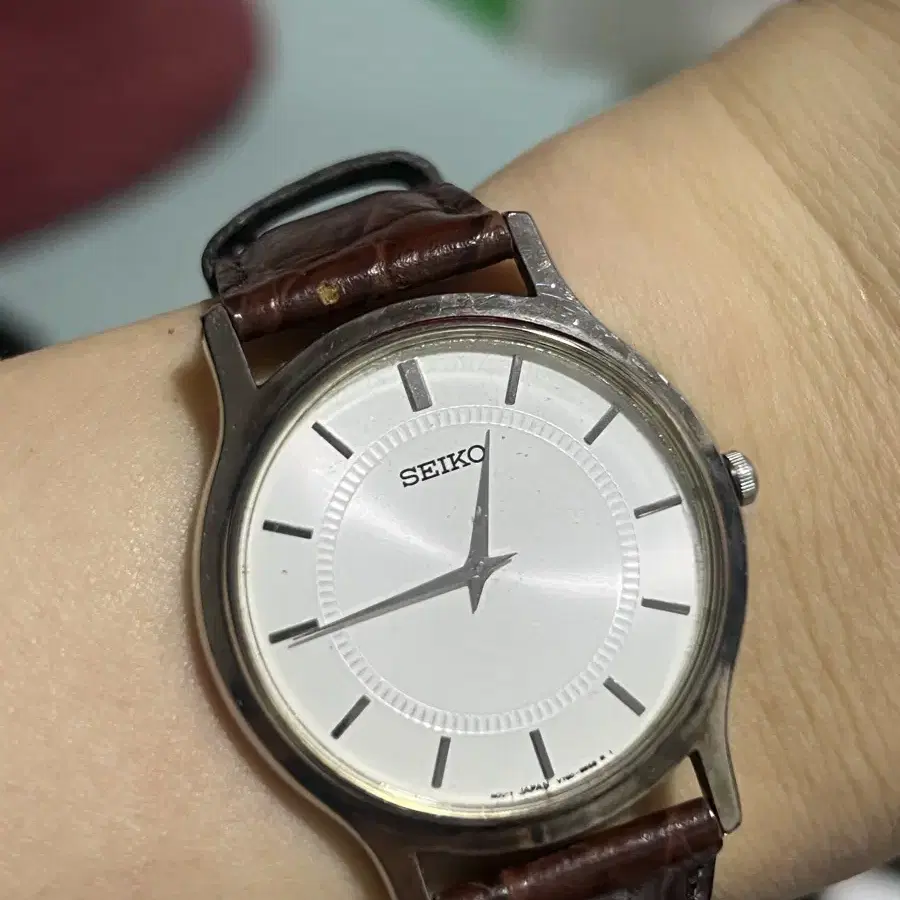 SEIKO 세이코 남성용 시계(배터리교체완료)