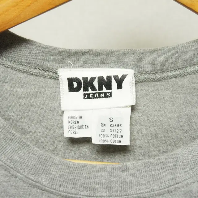 DKNY 빅로고 캐주얼 라운드 티셔츠 남성100