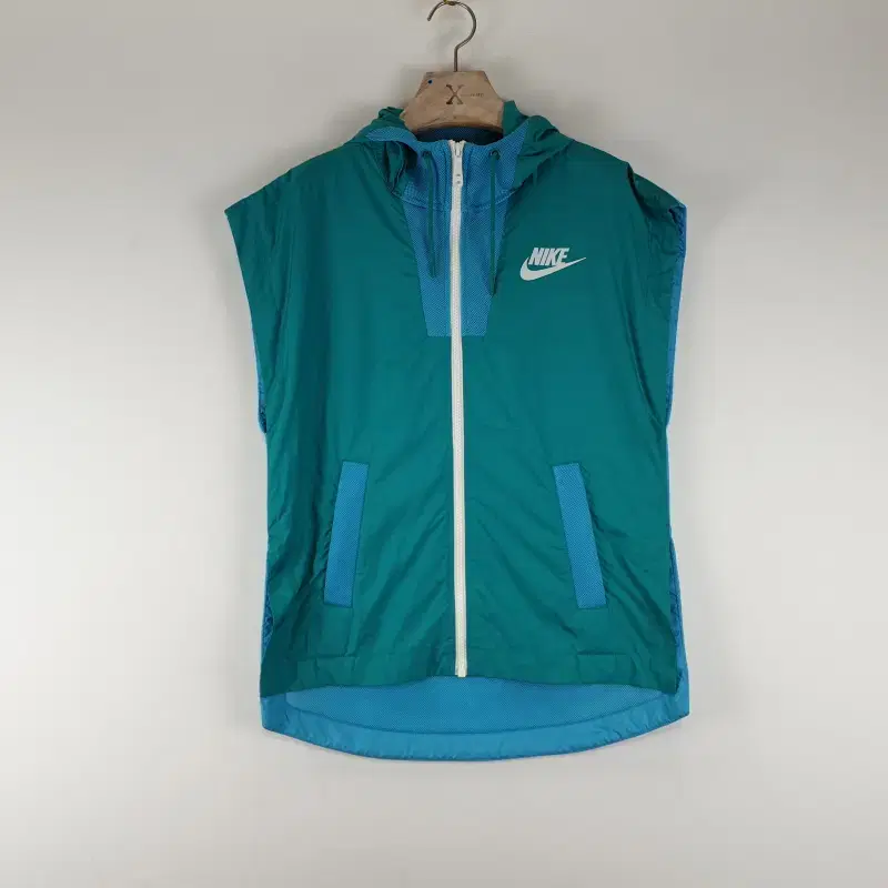 Z5664 NIKE 윈드브레이커 후드 집업 베스트 여80