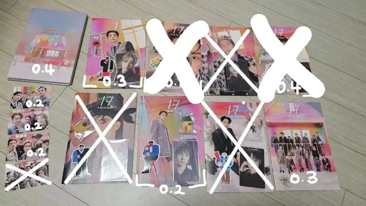 Seventeen 17 is right here veal deluxe photobook + selfie wts