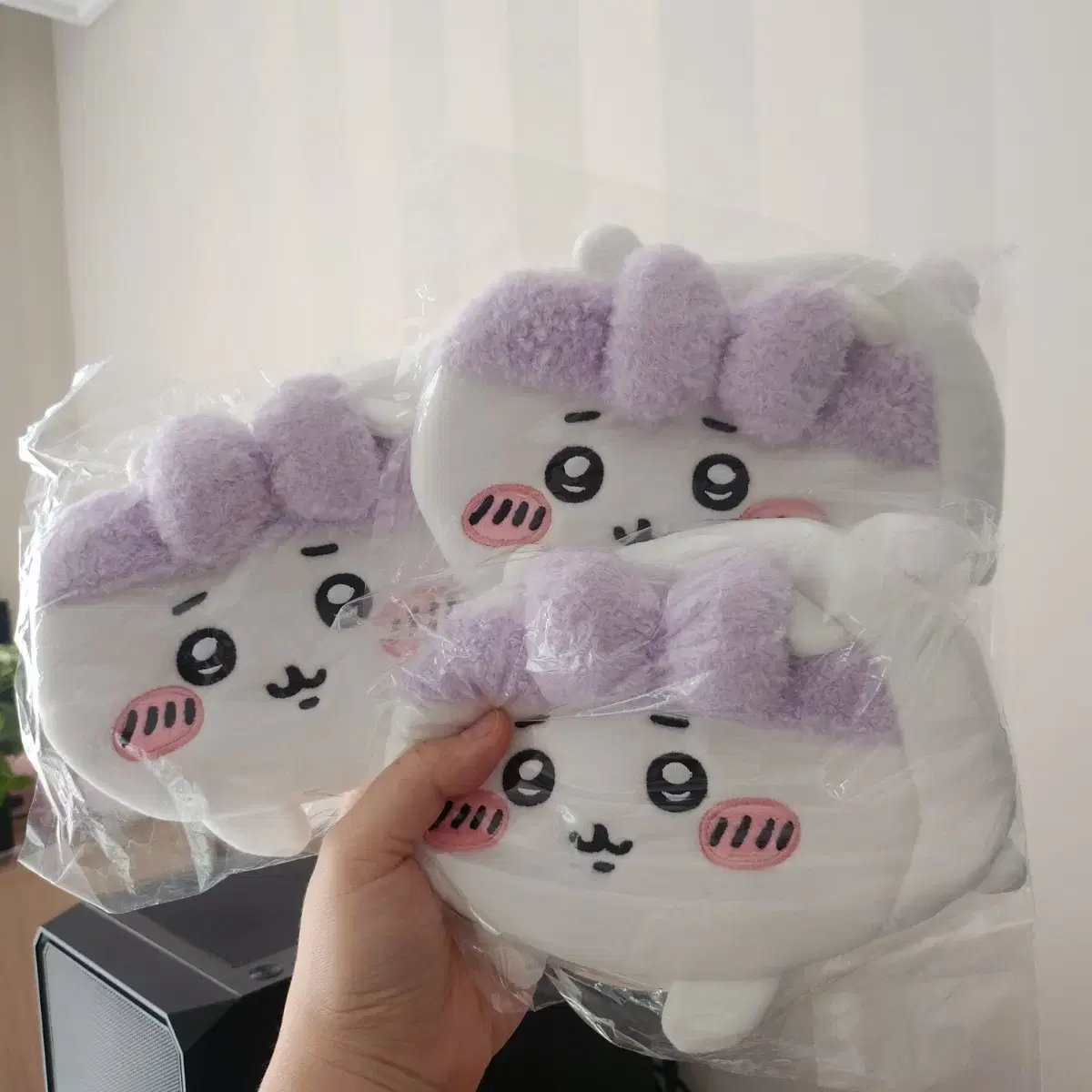 나가노 농담곰 치이카와 우사기 정품 다이컷 다용도 파우치 (새상품)