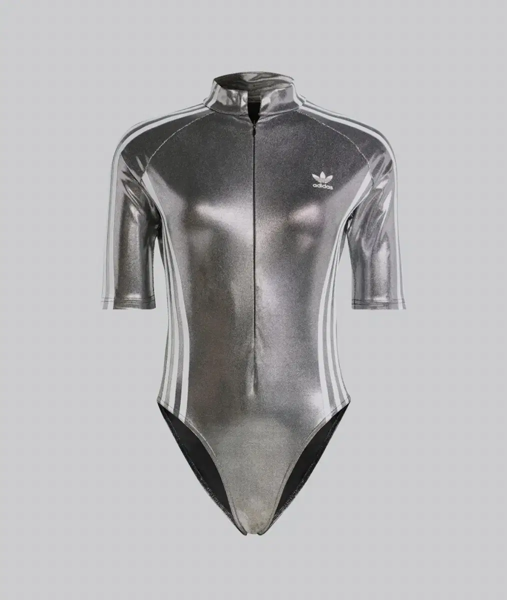 adidas ADILENIUM 2 Bodysuit - Silver/ JM925 L