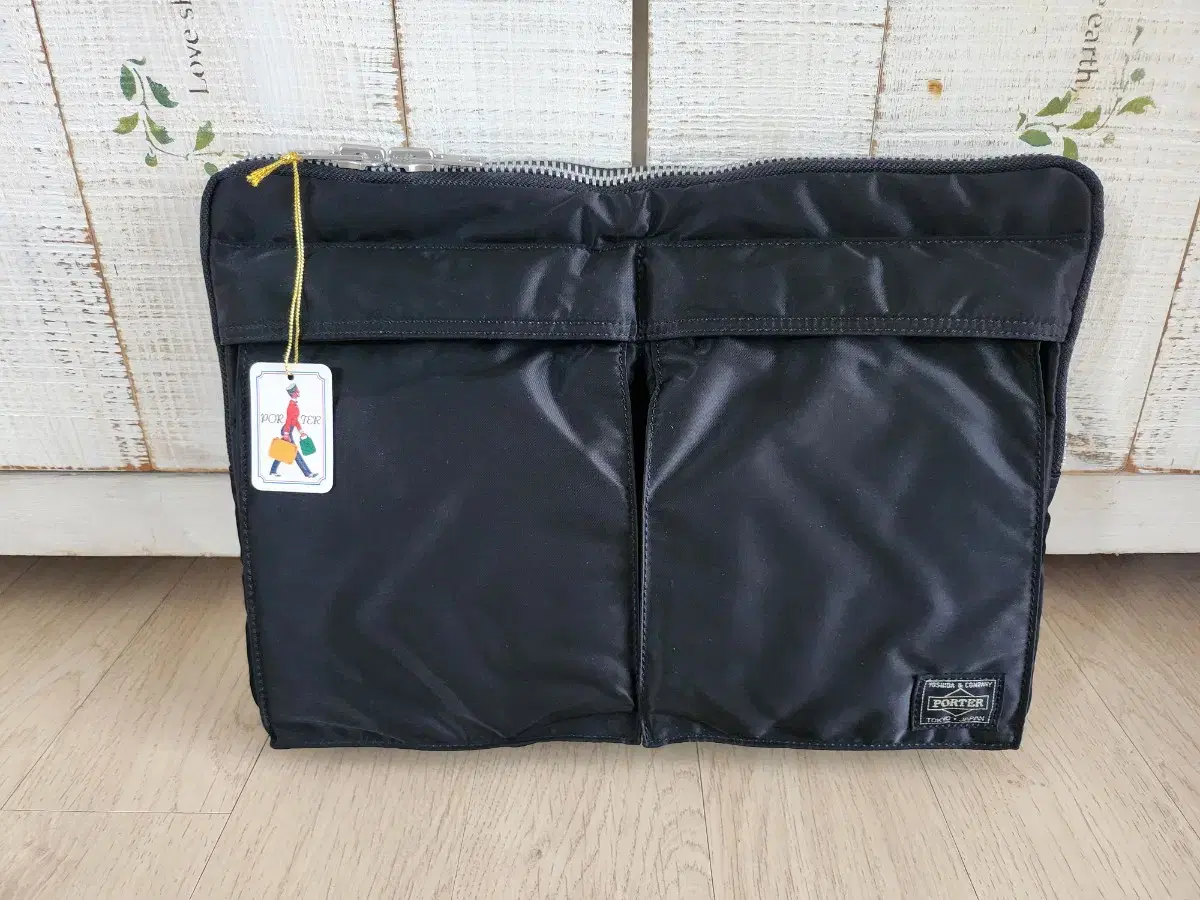 New) Porter Tanker Document Case Black (622-06500/76500)