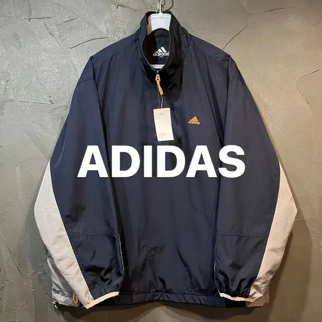 [M] ADIDAS 아디다스 반집업 올드스쿨 바람막이