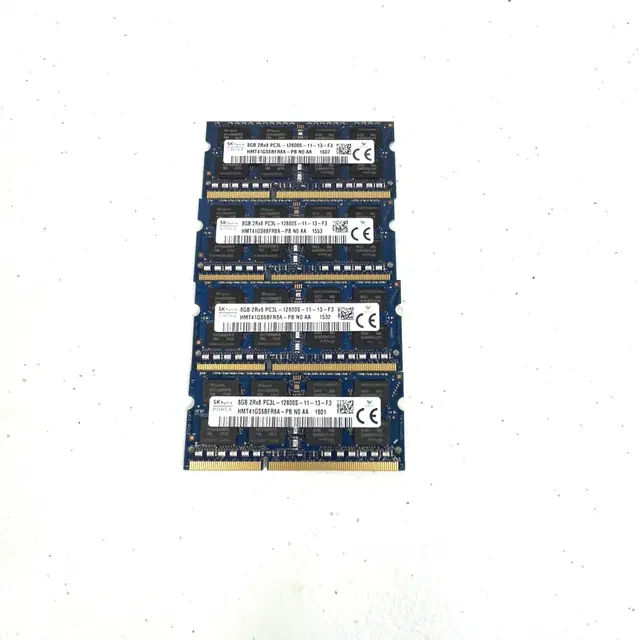 노트북용 램 8GB DDR3L SK / 마이크론 저전력