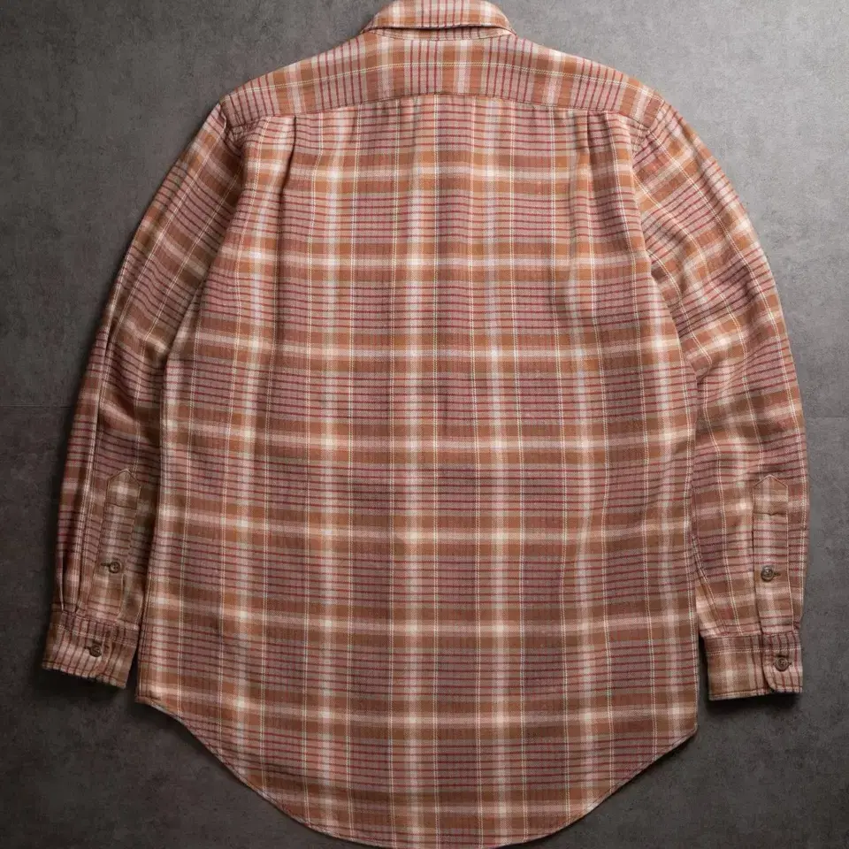 90s PRL Cotton Flannel Shirt (L)