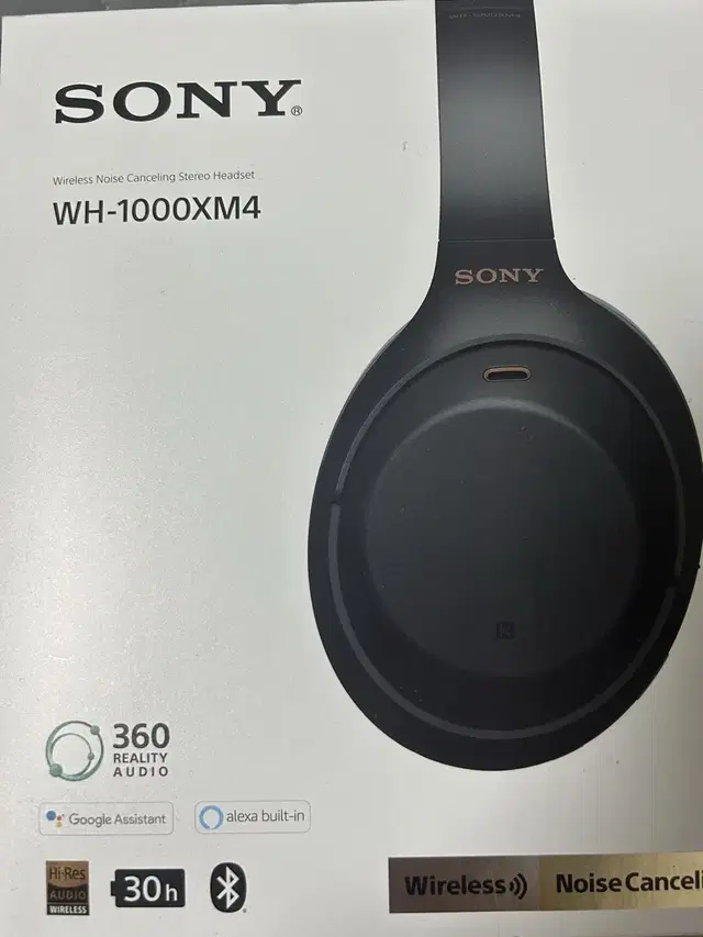 소니 헤드셋 wh-1000xm4