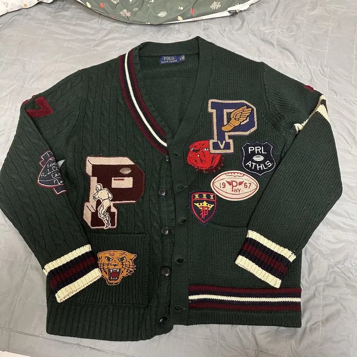 Polo Varsity Cardigan L