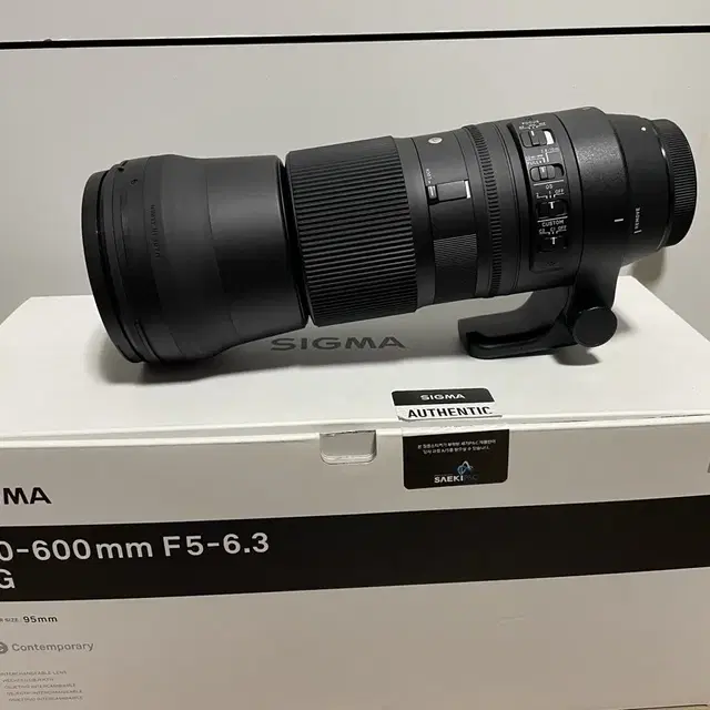 시그마 150-600mm F5-6.3 DG OS HSM c 캐논 C마운트