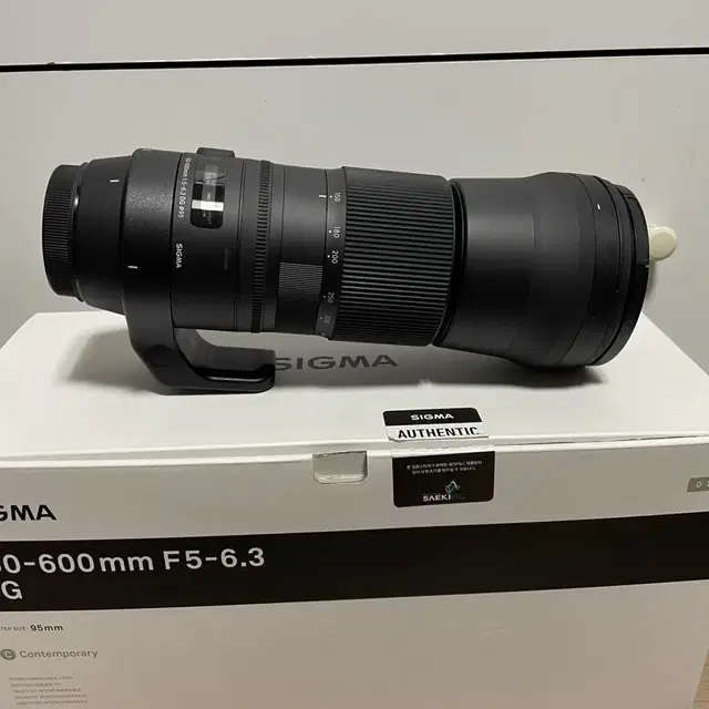 시그마 150-600mm F5-6.3 DG OS HSM c 캐논 C마운트