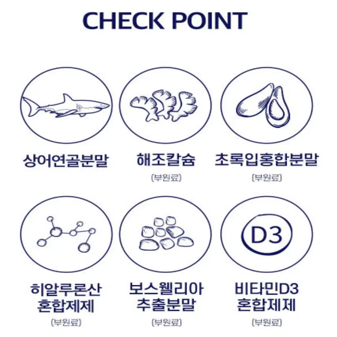 [2개월]코오롱제약 콘드로이친 상어연골 플러스 120정 무료배송