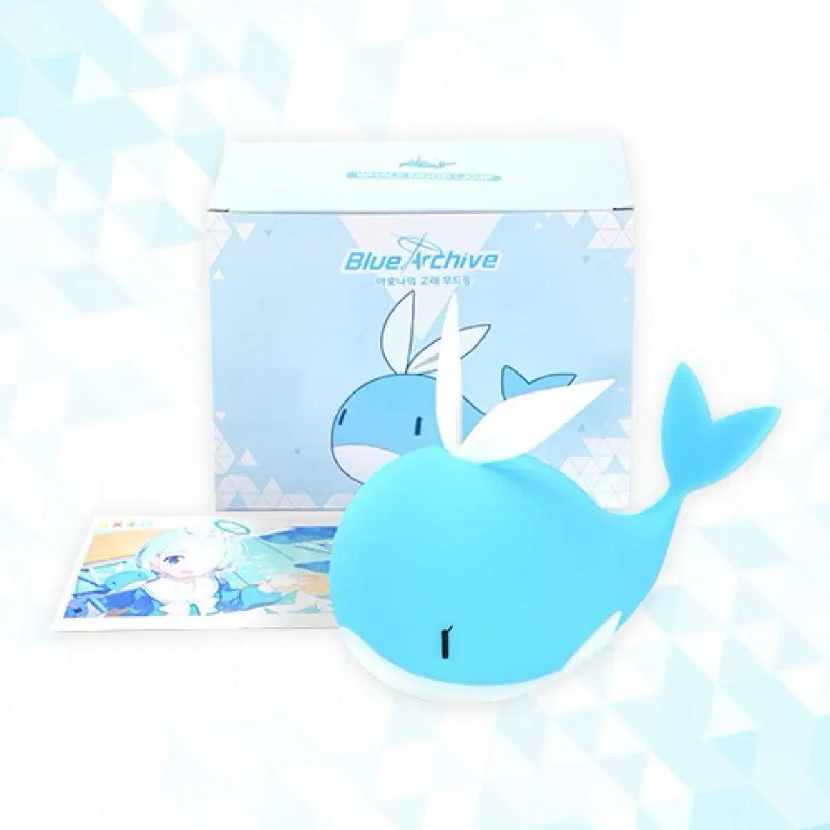 [Unsealed] Bloo Archive 2.5 Anniversary Official Arona Whale Mood Light