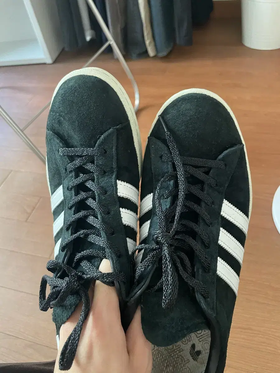 (275)Adidas Campus 80s Black