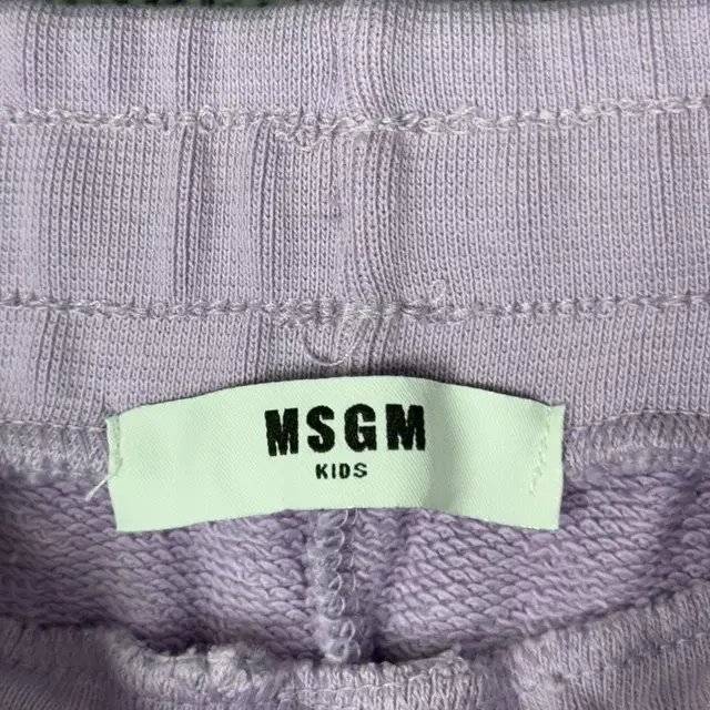 (160) MSGM 주니어 프린팅 라이트 퍼플 바지 14