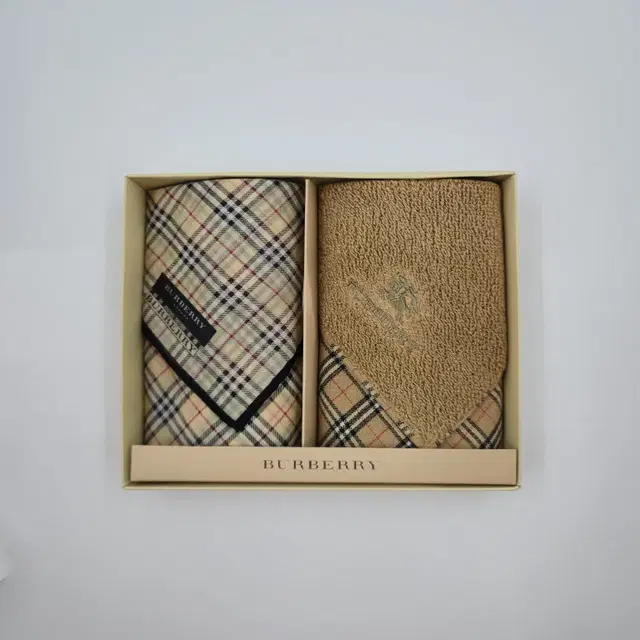 버버리 BURBERRY 손수건 스카프 핸드타올/타월 세트